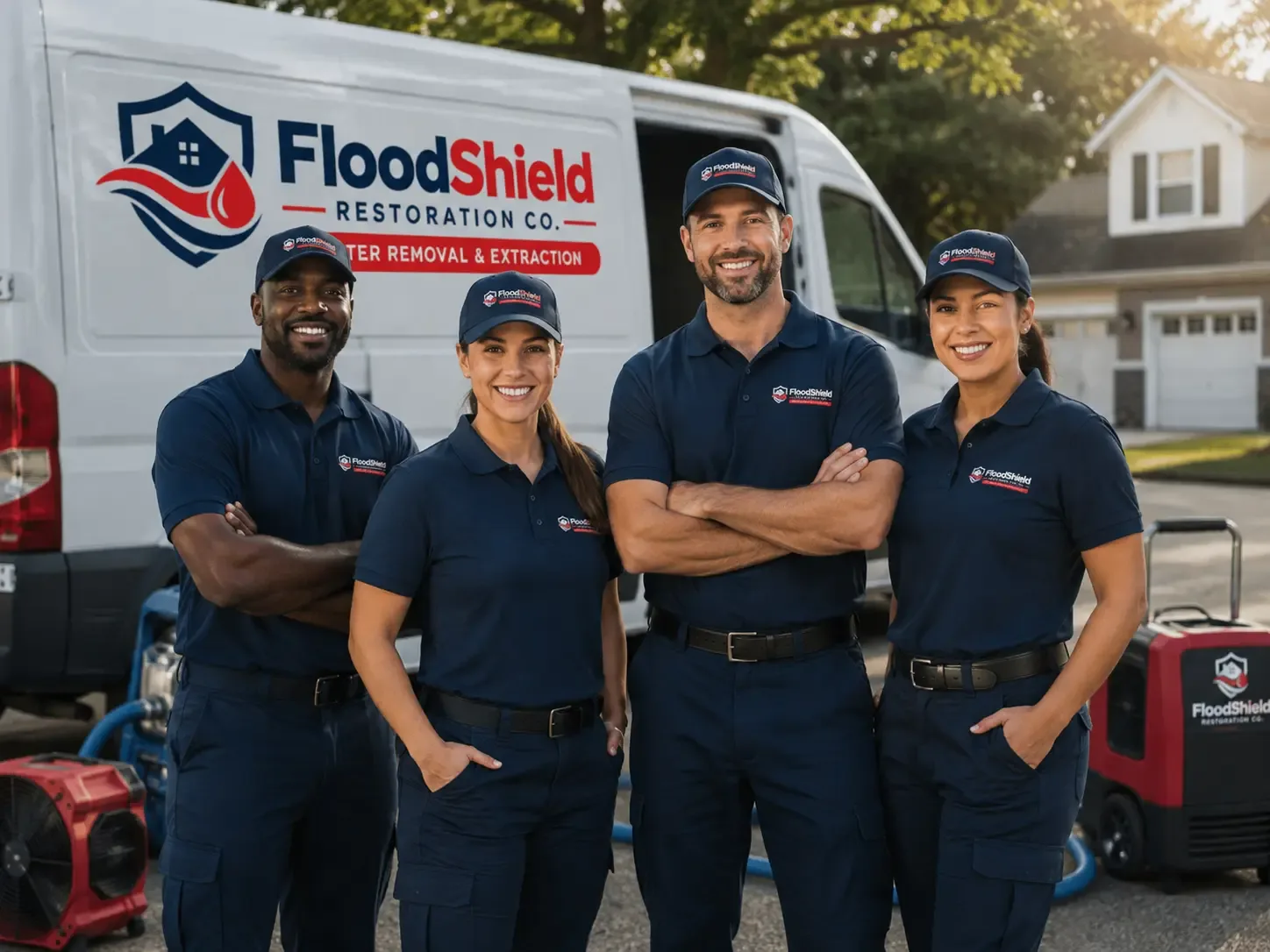 Flood Damage Restoration company in Igo, CA